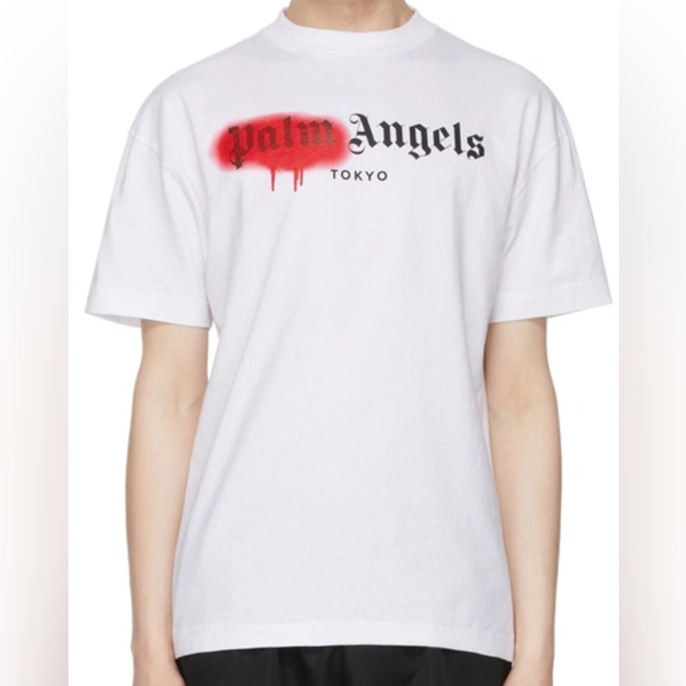 Palm Angels PORTRAIT PENCIL T-SHIRT-Size 2x